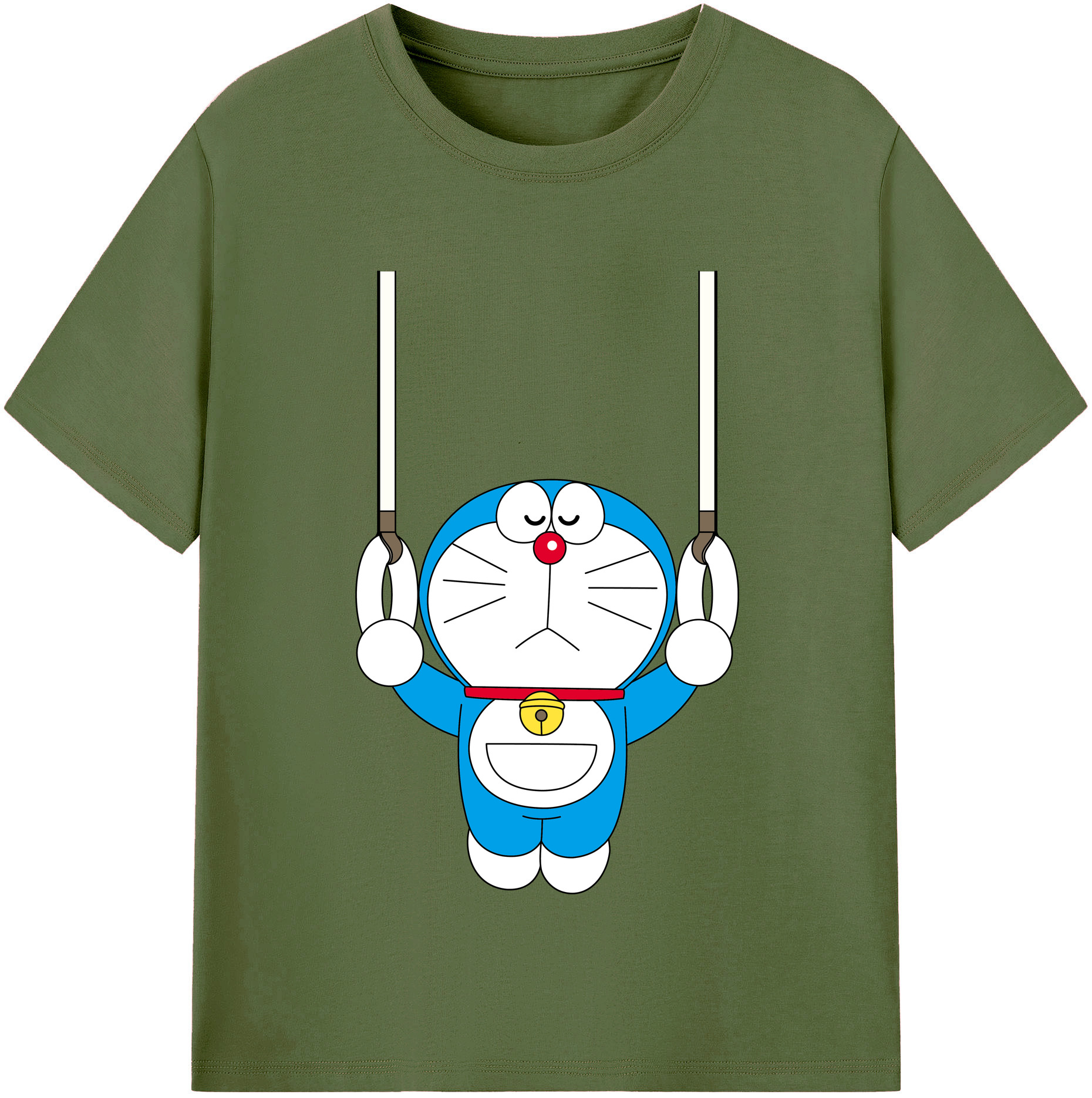 （画像用） ドラえもん Doraemon 綿100％半袖Tシャツ（フロントプリント）